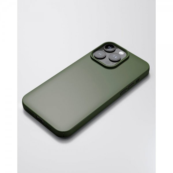 Nudient iPhone 14 Pro Max Cover Thin Case MagSafe Pine Green