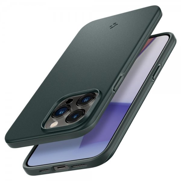 Spigen iPhone 14 Pro Max Cover Thin Fit Abyss Green