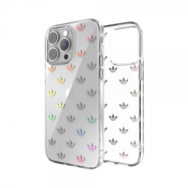Adidas iPhone 14 Pro Max Cover Trefoil Clear Case Transparent