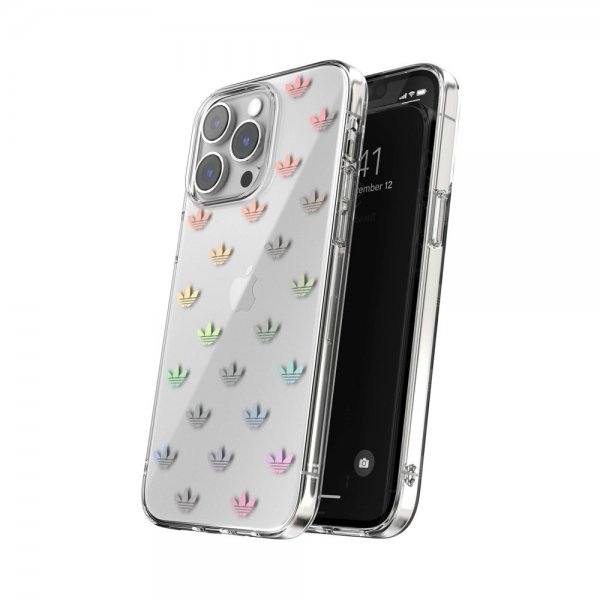 Adidas iPhone 14 Pro Max Cover Trefoil Clear Case Transparent