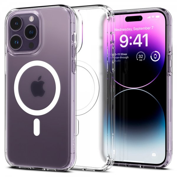 Spigen iPhone 14 Pro Max Cover Ultra Hybrid MagFit Frost Clear