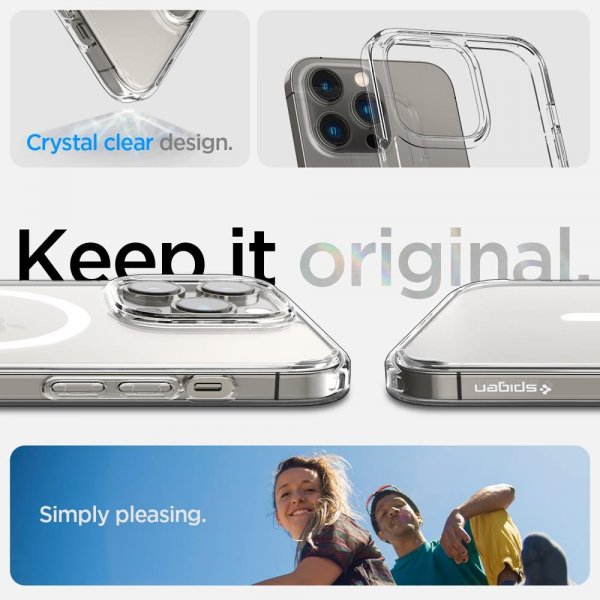 Spigen iPhone 14 Pro Max Cover Ultra Hybrid MagFit Hvid