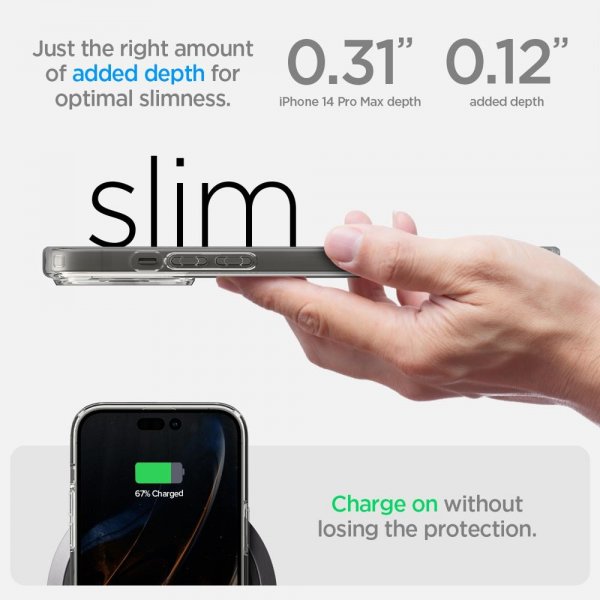 Spigen iPhone 14 Pro Max Cover Ultra Hybrid S Crystal Clear