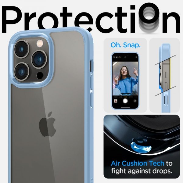 Spigen iPhone 14 Pro Max Cover Ultra Hybrid Sierra Blue