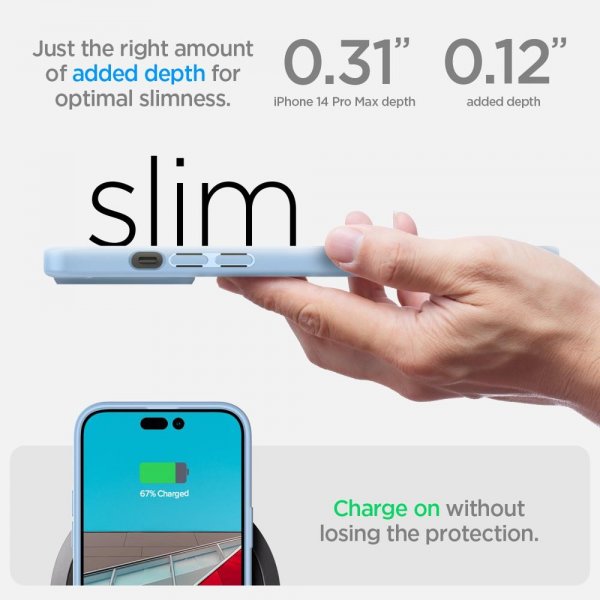 Spigen iPhone 14 Pro Max Cover Ultra Hybrid Sierra Blue