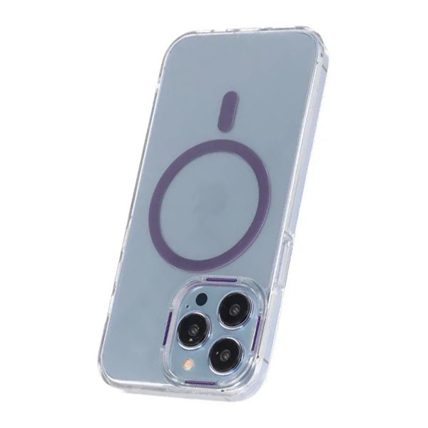 iPhone 14 Pro Max Cover TPU MagSafe Lilla