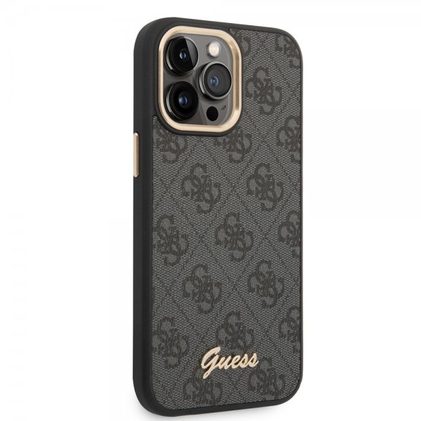 Guess iPhone 14 Pro Cover 4G Logo Sort