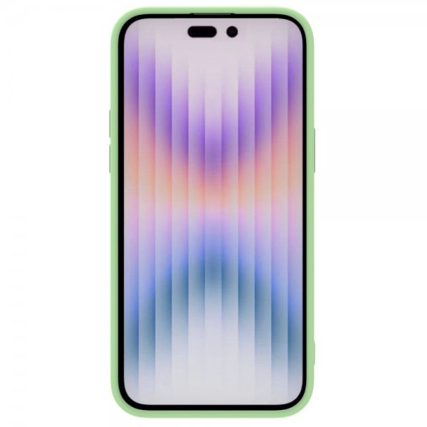 Nillkin iPhone 14 Pro Cover CamShield Silky MagSafe Grøn