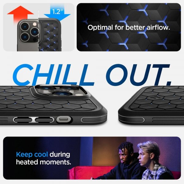 Spigen iPhone 14 Pro Cover Cryo Armor Mat Sort