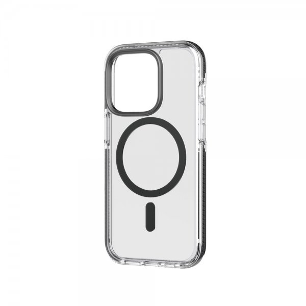 Tech21 iPhone 14 Pro Cover Evo Crystal MagSafe Graphite Black
