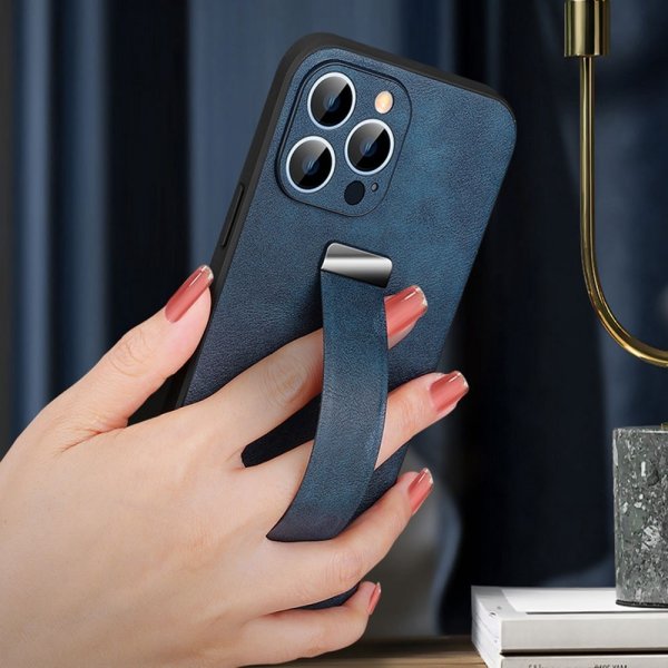 Sulada iPhone 14 Pro Cover Fashion Series Blå