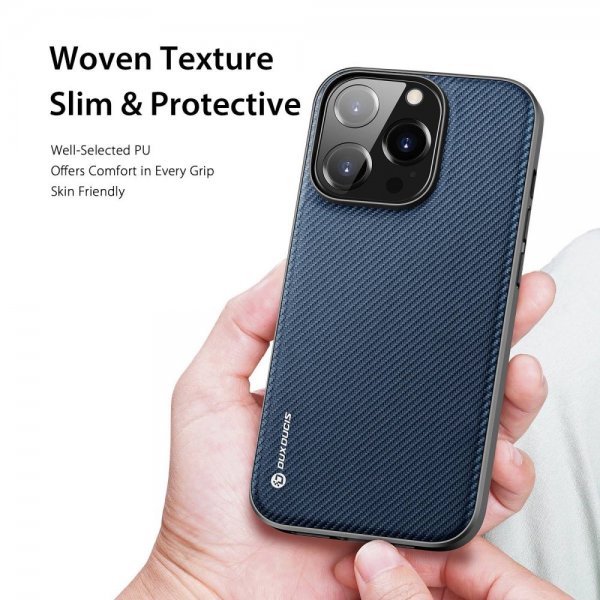 Dux Ducis iPhone 14 Pro Cover FINO Series Blå