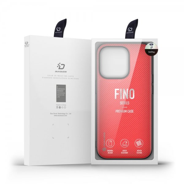 Dux Ducis iPhone 14 Pro Cover FINO Series Rød