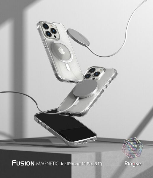 Ringke iPhone 14 Pro Cover Fusion Magnetic Matte Clear