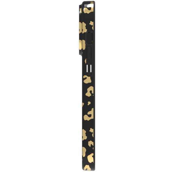 Richmond & Finch iPhone 14 Pro Cover Gold Leopard