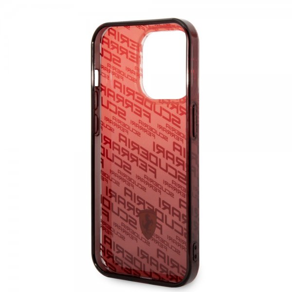 Ferrari iPhone 14 Pro Cover Gradient Scuderia Rød