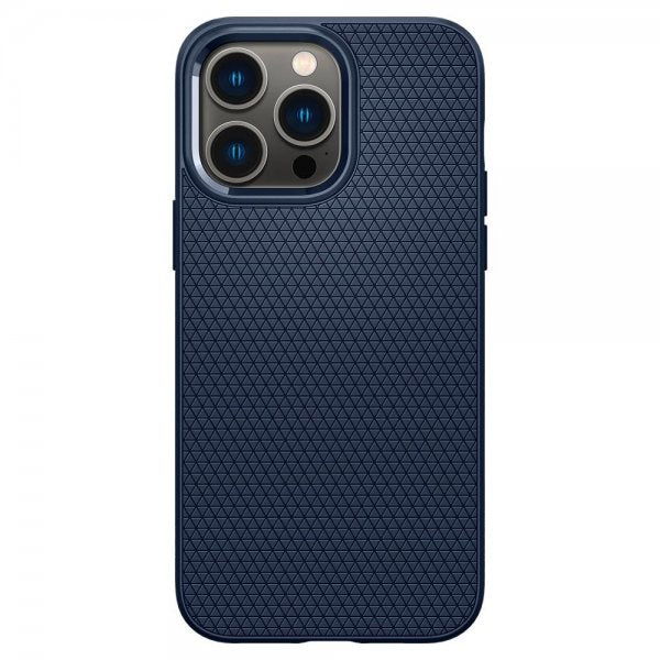 Spigen iPhone 14 Pro Cover Liquid Air Navy Blue