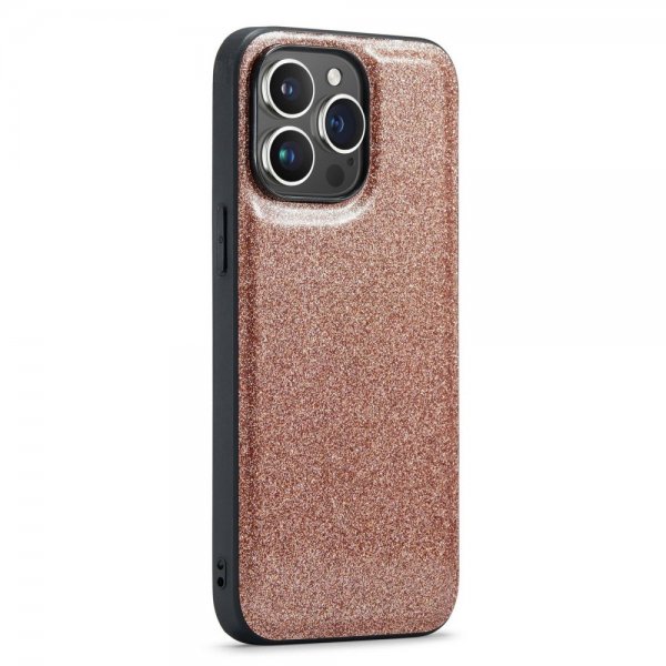 Dg.Ming iPhone 14 Pro Cover M3 Series Aftagelig Kortholder Guld