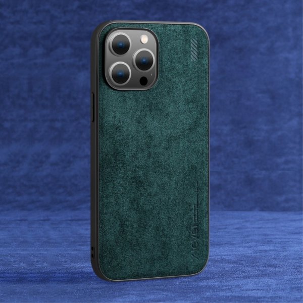 X-Level iPhone 14 Pro Cover Mockatekstur Grøn