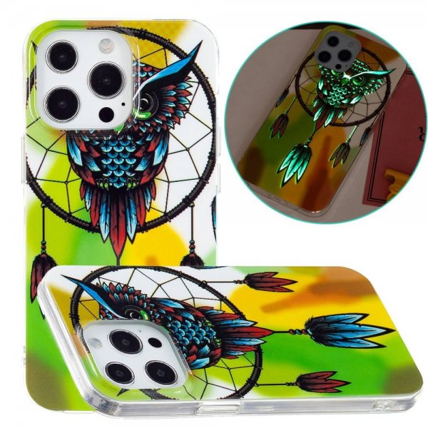 iPhone 14 Pro Cover Motiv Drømmefanger og Ugle