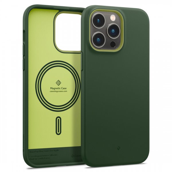Caseology iPhone 14 Pro Cover Nano Pop Mag Avo Green