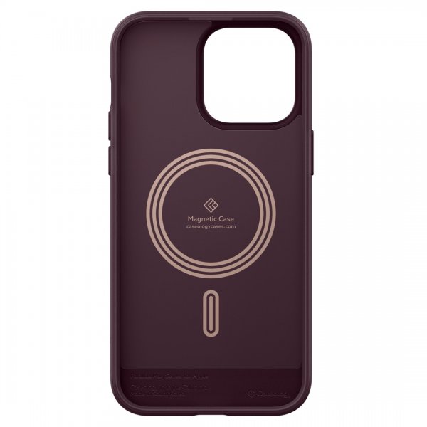 Caseology iPhone 14 Pro Cover Parallax Mag Burgundy Bean