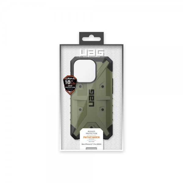 Urban Armor Gear (UAG) iPhone 14 Pro Cover Pathfinder Olive