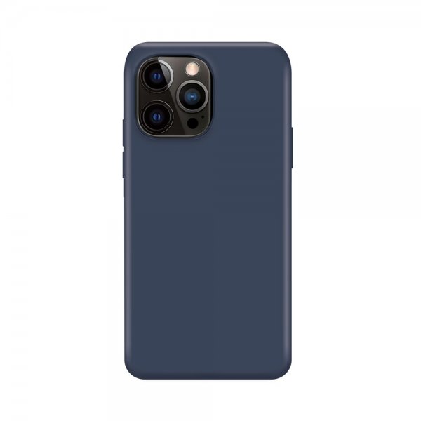 Xqisit iPhone 14 Pro Cover Silikone Mørkeblå