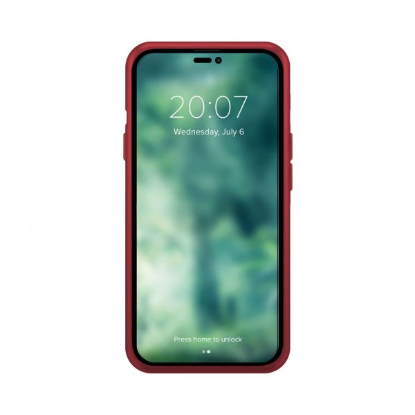 Xqisit iPhone 14 Pro Skal Silikonecover Rød