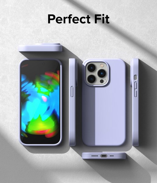 Ringke iPhone 14 Pro Cover Silikone Lavender