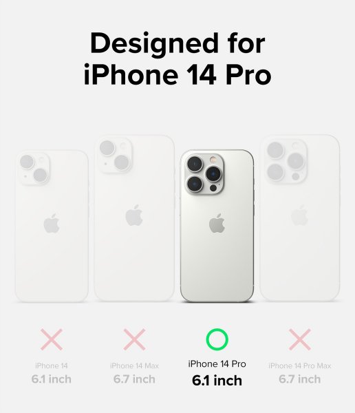 Ringke iPhone 14 Pro Cover Silikone Stone
