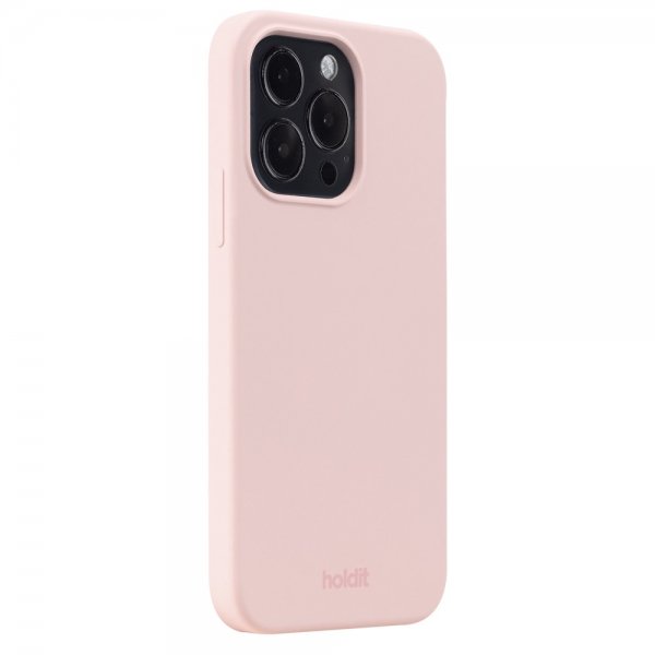 holdit iPhone 14 Pro Cover Silikone Blush Pink