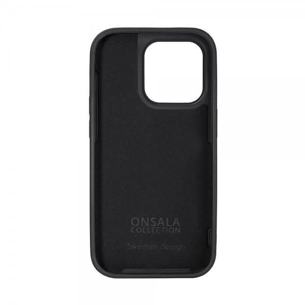Onsala iPhone 14 Pro Cover Silikone Sort
