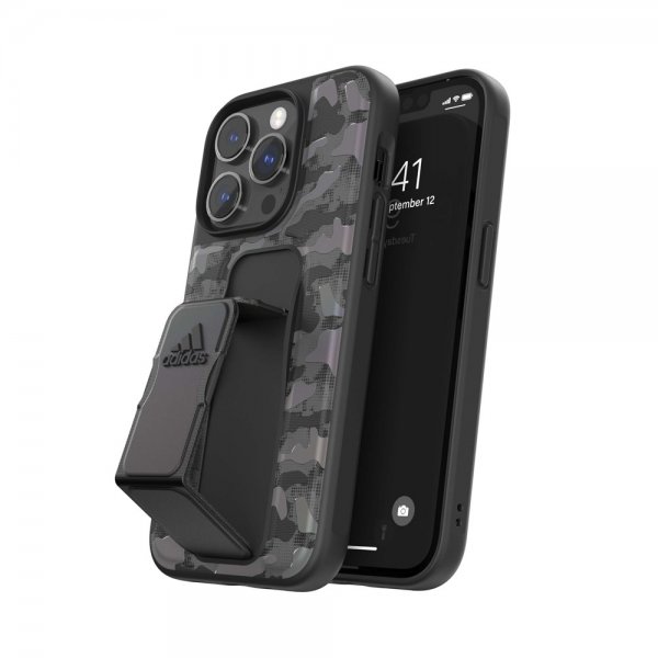 Adidas iPhone 14 Pro Cover SP Grip Case Camo Sort