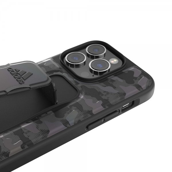 Adidas iPhone 14 Pro Cover SP Grip Case Camo Sort