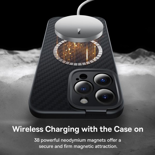 Baseus iPhone 14 Pro Cover Synthetic Fiber MagSafe Sort