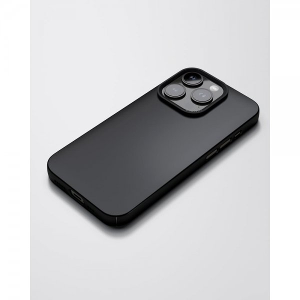 Nudient iPhone 14 Pro Cover Thin Case MagSafe Ink Black