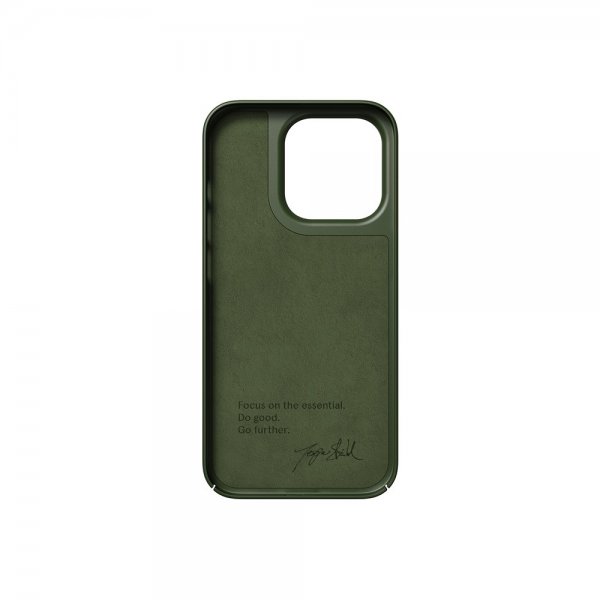 Nudient iPhone 14 Pro Cover Tyndt Cover MagSafe Pine Green