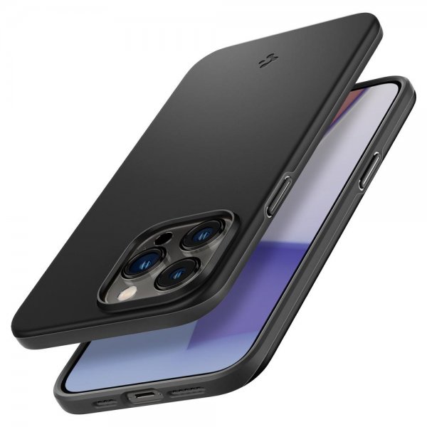 Spigen iPhone 14 Pro Cover Thin Fit Sort
