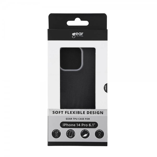 Gear iPhone 14 Pro Cover TPU Case Transparent