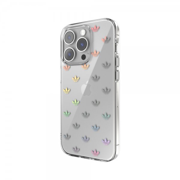 Adidas iPhone 14 Pro Skal Trefoil Clear Case Transparent