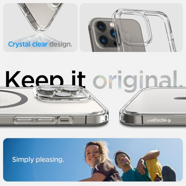 Spigen iPhone 14 Pro Cover Ultra Hybrid MagFit Carbon Fiber