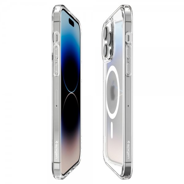 Spigen iPhone 14 Pro Cover Ultra Hybrid MagFit Frost Clear
