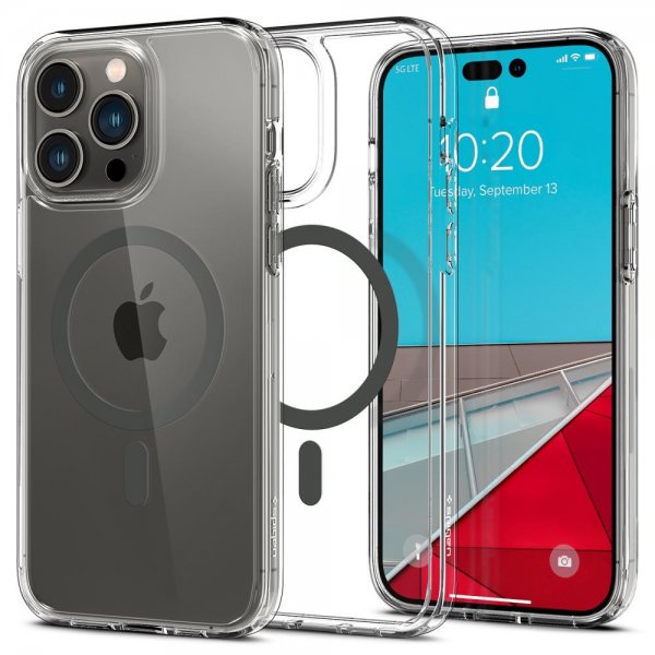 Spigen iPhone 14 Pro Cover Ultra Hybrid MagFit Graphite