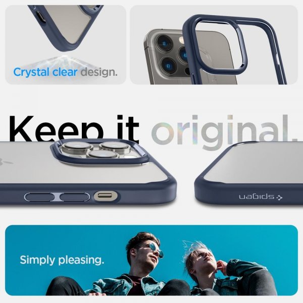Spigen iPhone 14 Pro Cover Ultra Hybrid Navy Blue
