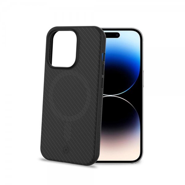Celly iPhone 14 Pro Cover ULTRAMAG Sort