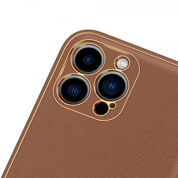 Dux Ducis iPhone 14 Pro Cover YOLO Series Brun