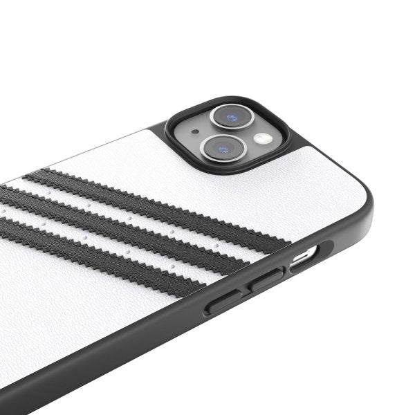 Adidas iPhone 14 Cover 3 Stripes Snap Case Hvid Sort