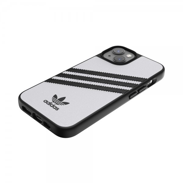 Adidas iPhone 14 Cover 3 Stripes Snap Case Hvid Sort