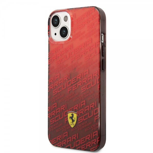 Ferrari iPhone 14 Cover Gradient Scuderia Rød